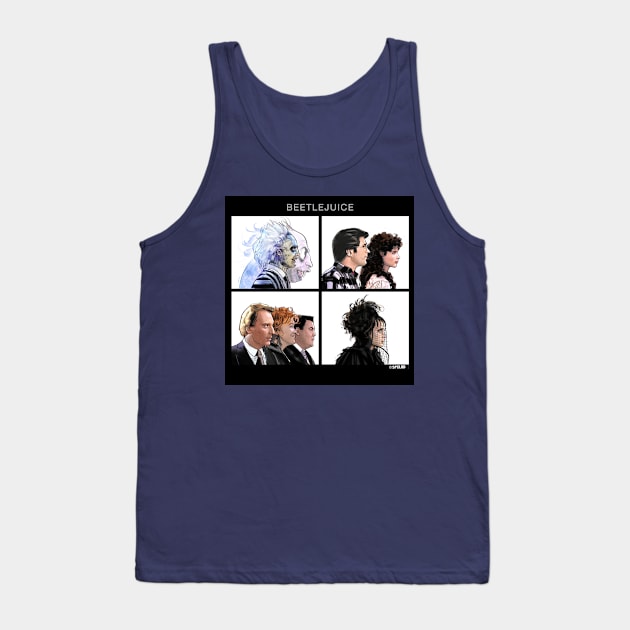 Beetlejuice 2 Tank Top by spacelord